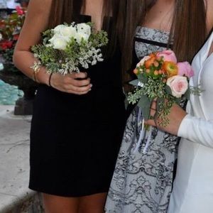 BCBG Black Strapless Dress